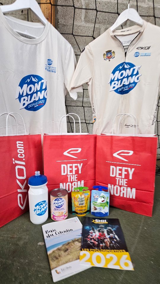 🧷 Vos sacs coureurs sont prêts. Et vous ? 🤪

𝐈𝐧𝐟𝐨𝐫𝐦𝐚𝐭𝐢𝐨𝐧𝐬 & 𝐢𝐧𝐬𝐜𝐫𝐢𝐩𝐭𝐢𝐨𝐧𝐬 ⤵️
✍️ https://cyclomontblanc.fr

#CyclosportiveMontBlanc #CycloMontBlanc #RunningMontBlanc #SainteMereEglise #SME